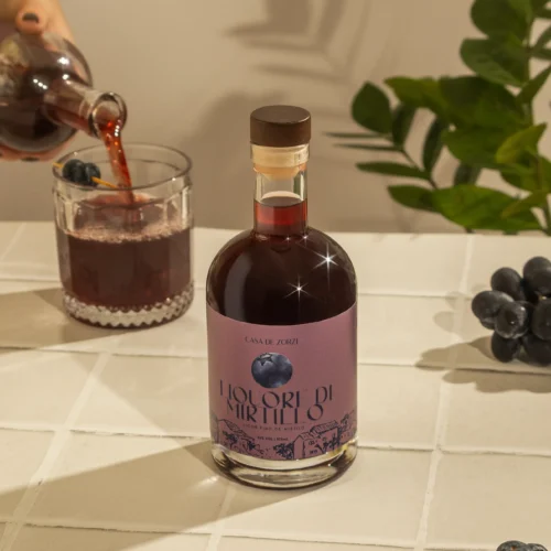 Liquore Al Mirtillo Casa De Zorzi